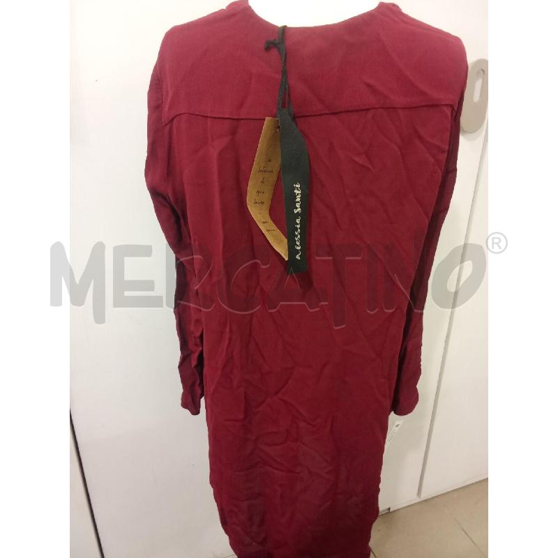 VESTITO DONNA BORDEAUX IDENTITA ALESSIA SANTI | Mercatino dell'Usato Benevento 3