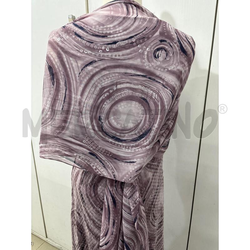 VESTITO DONNA DA CERIMONIA VIOLA PAIETTE FD GRUPPO + STOLA | Mercatino dell'Usato Benevento 3
