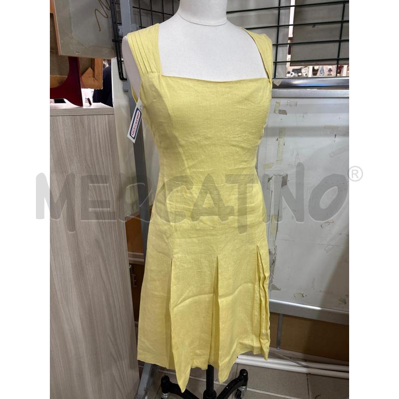 VESTITO DONNA GIALLO ESMO | Mercatino dell'Usato Benevento 1