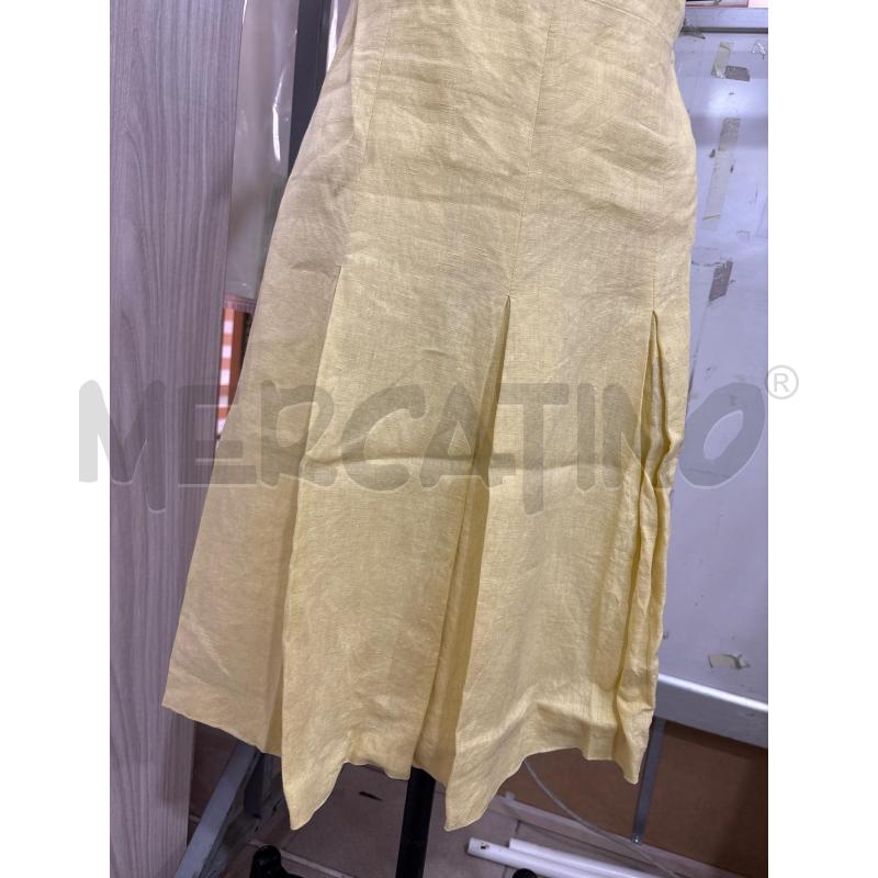 VESTITO DONNA GIALLO ESMO | Mercatino dell'Usato Benevento 3