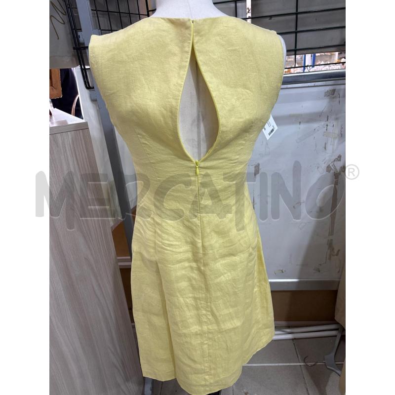 VESTITO DONNA GIALLO ESMO | Mercatino dell'Usato Benevento 4