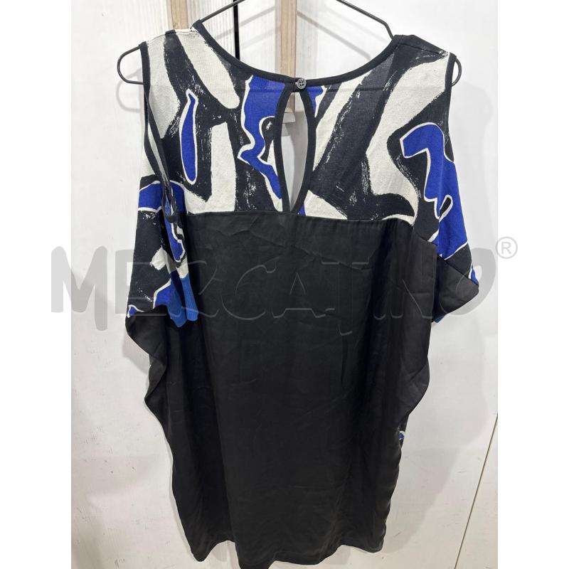 VESTITO DONNA ICE ICEBERG NERO FANTASIA BLU BIANCO | Mercatino dell'Usato Benevento 3