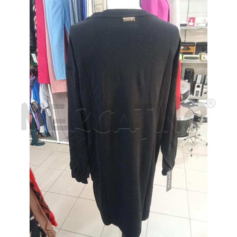 VESTITO DONNA IN MAGLIA TWINSET NERO INSERTI GIROCOLLO | Mercatino dell'Usato Benevento 4