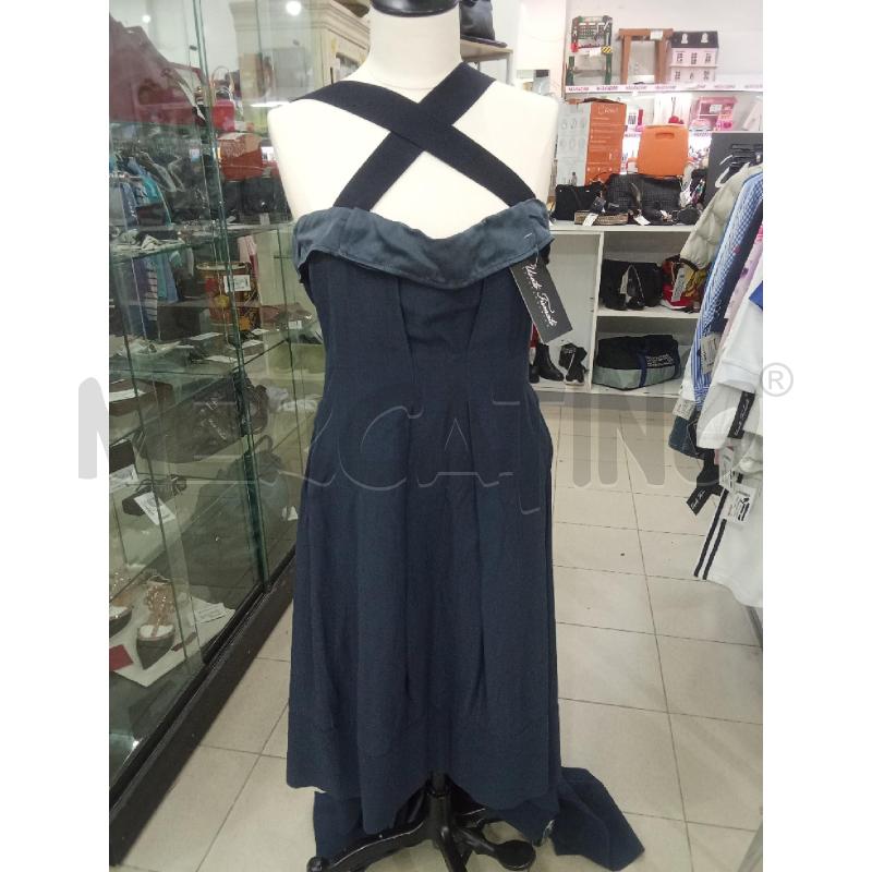 VESTITO DONNA LUNGO BLU TWINSET ASIMETTRICO | Mercatino dell'Usato Benevento 1