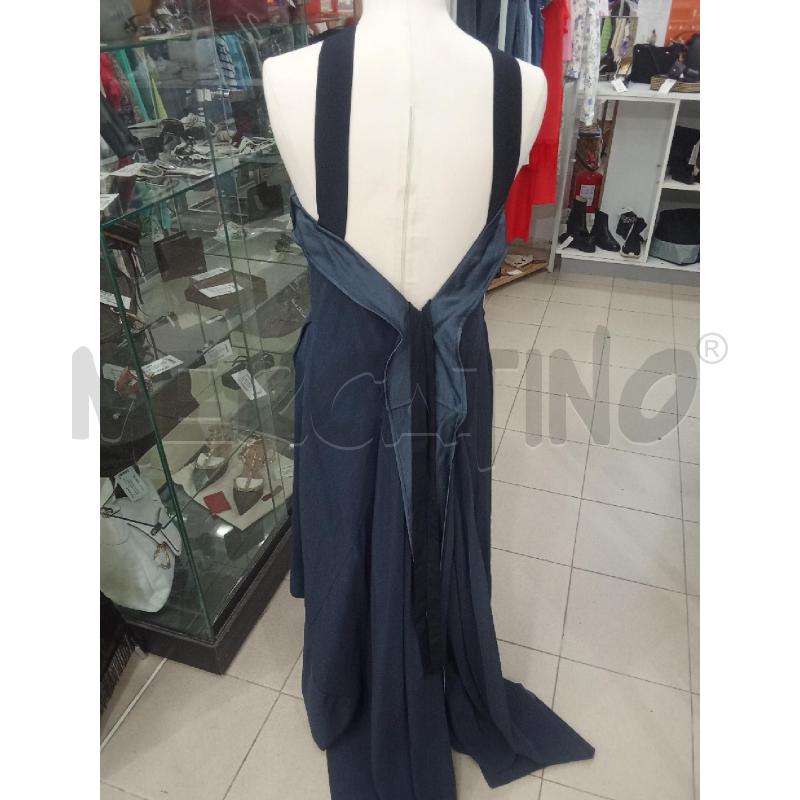 VESTITO DONNA LUNGO BLU TWINSET ASIMETTRICO | Mercatino dell'Usato Benevento 2