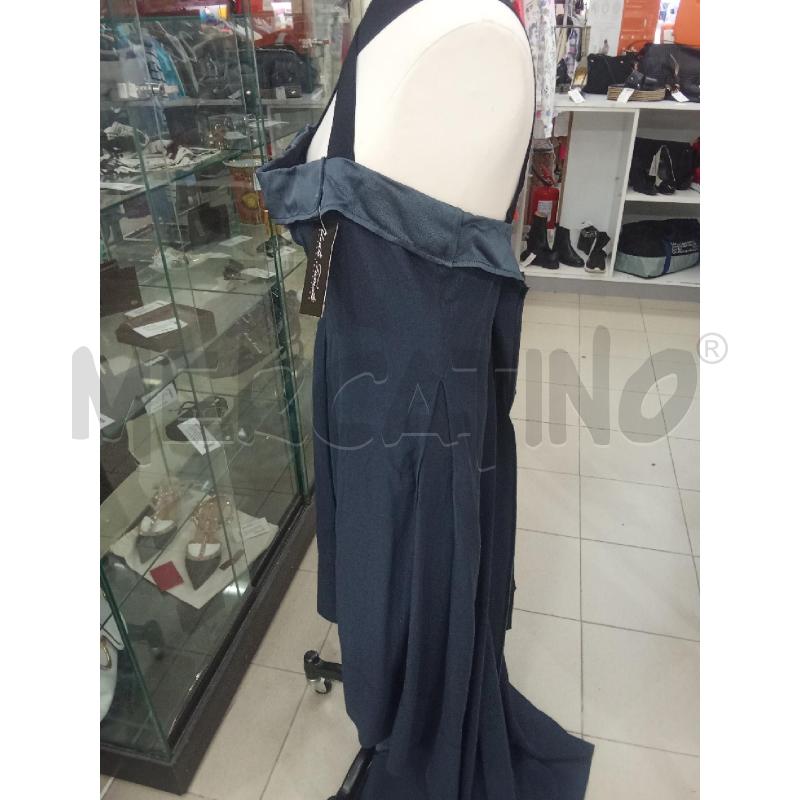 VESTITO DONNA LUNGO BLU TWINSET ASIMETTRICO | Mercatino dell'Usato Benevento 3