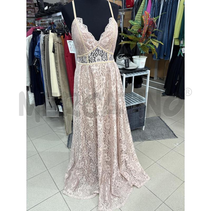 VESTITO DONNA LUNGO MERLETTO LUCY WANG BRETELLINE  | Mercatino dell'Usato Benevento 1