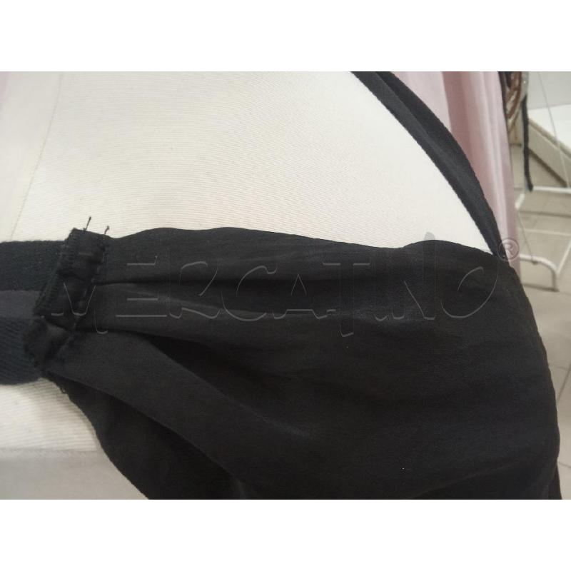 VESTITO DONNA NERO GIRO MANICA PINKO | Mercatino dell'Usato Benevento 3