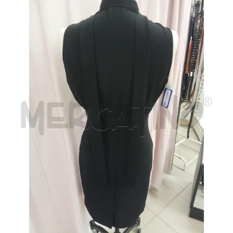 VESTITO DONNA NERO GIRO MANICA ROUGE CARLA RUBEN | Mercatino dell'Usato Benevento 3