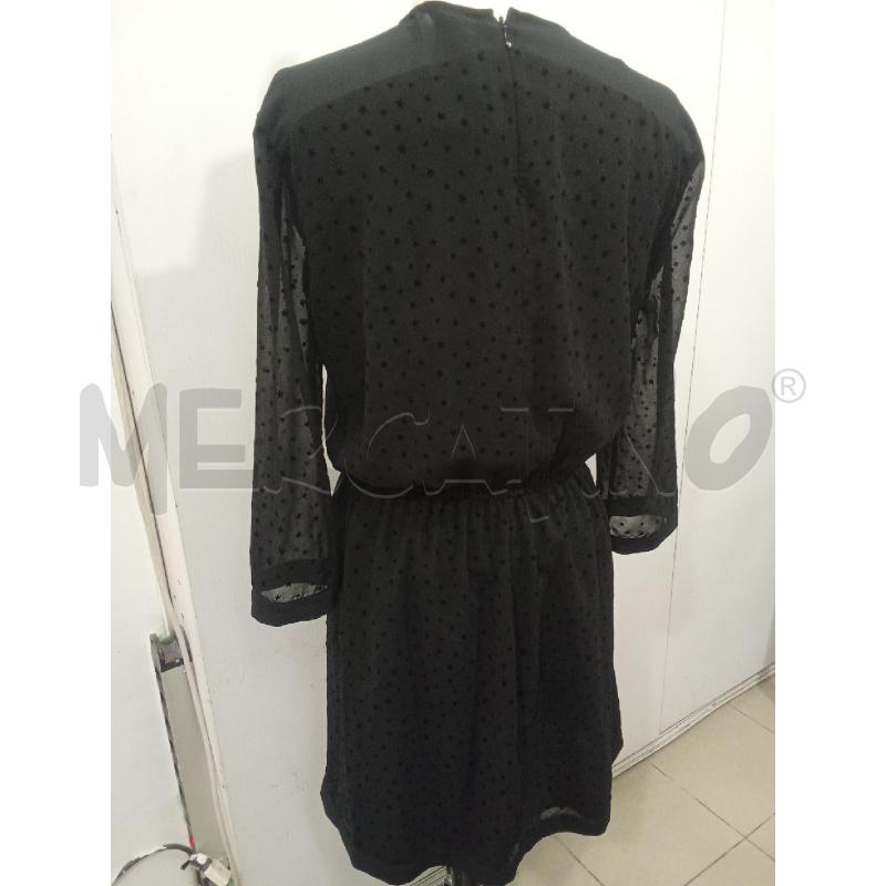 VESTITO DONNA NERO INS. VELO PATRIZIA PEPE | Mercatino dell'Usato Benevento 3