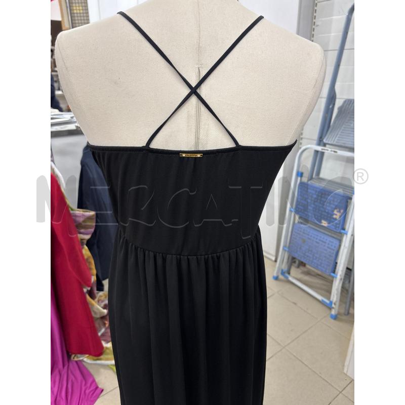VESTITO DONNA NERO SPALLINE INCROCIO ARTIGLI | Mercatino dell'Usato Benevento 2