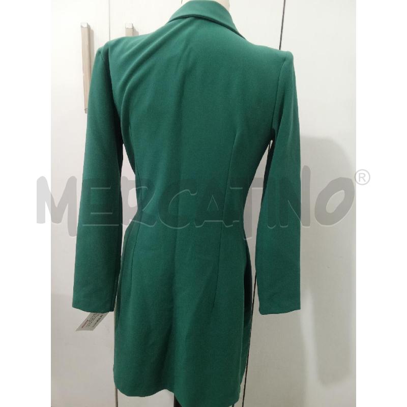 VESTITO DONNA PDK PORTAFOGLIO VERDE CON BOTTONCINI DORATI | Mercatino dell'Usato Benevento 3