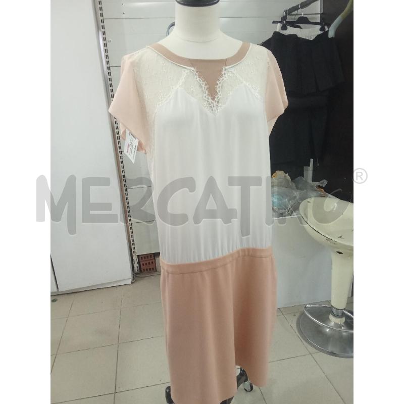 VESTITO DONNA PESCA TOP VELATO BIANCO MACRAME TER CARACTERE | Mercatino dell'Usato Benevento 2
