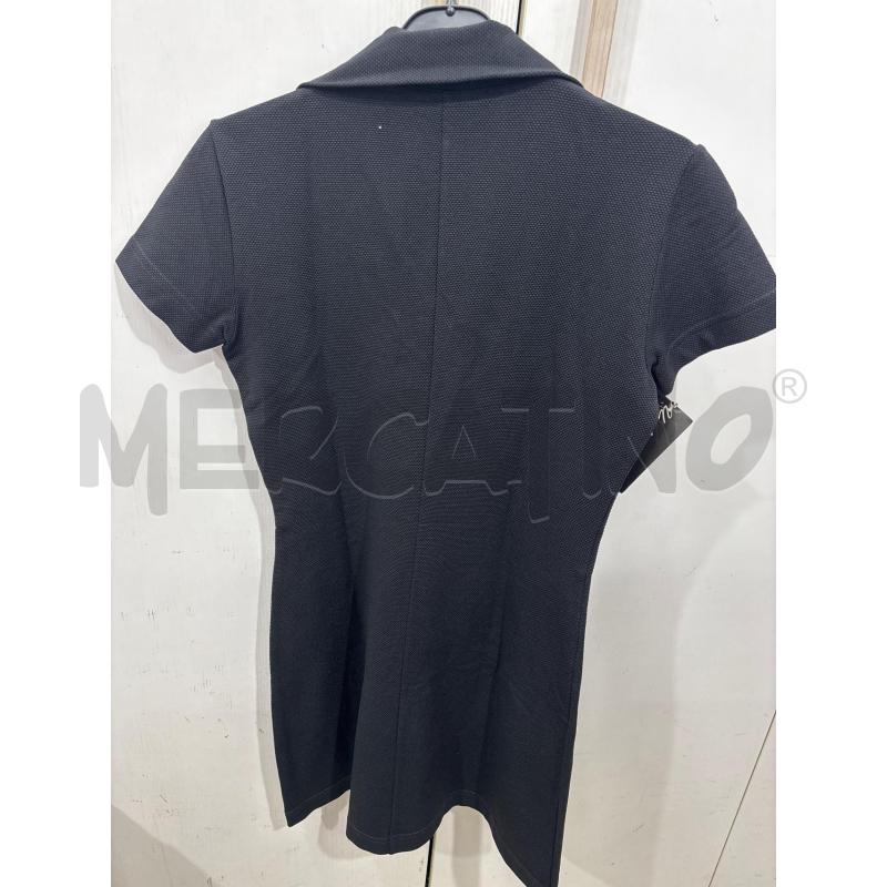 VESTITO DONNA PINKO NERO COLLETTO E TASCHE TESSUTO ELASTICO | Mercatino dell'Usato Benevento 2