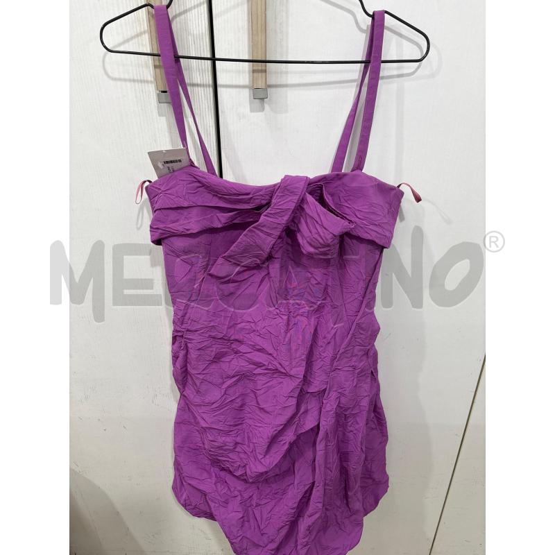 VESTITO DONNA PINKO VIOLA ARRICCIATO PALLONCINO  | Mercatino dell'Usato Benevento 1