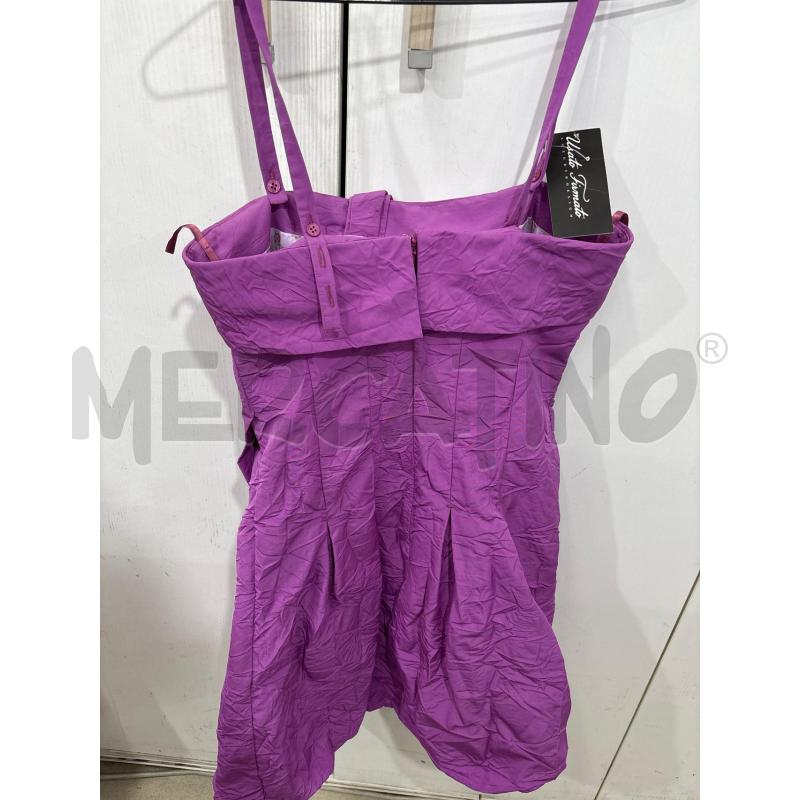 VESTITO DONNA PINKO VIOLA ARRICCIATO PALLONCINO  | Mercatino dell'Usato Benevento 2