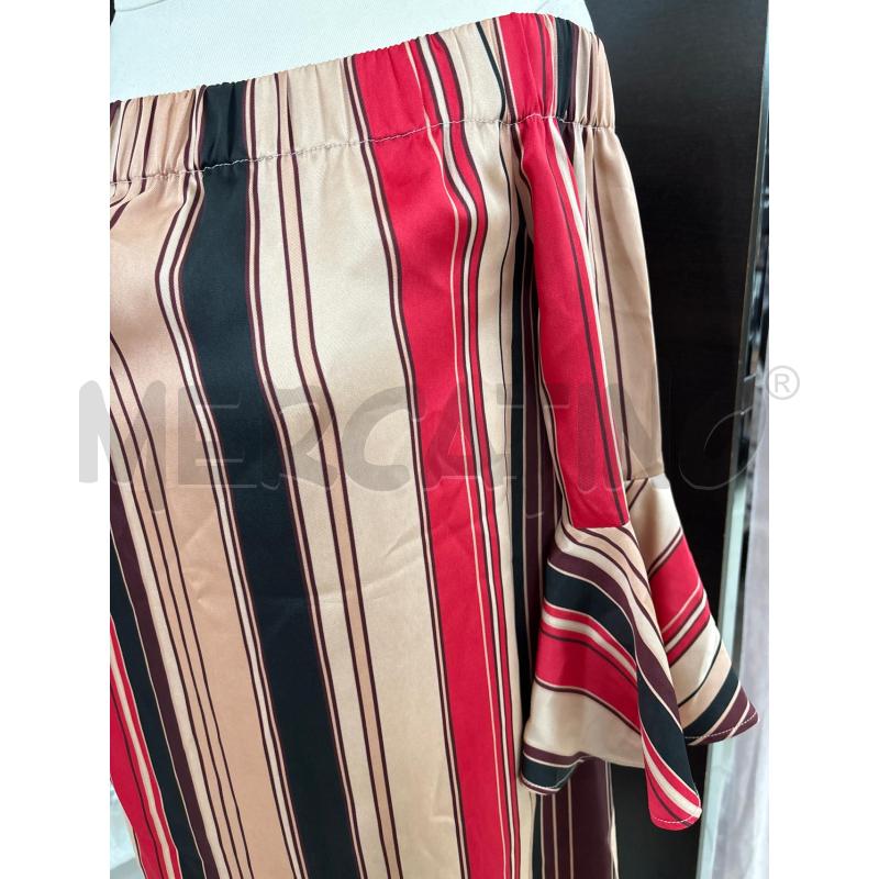 VESTITO DONNA RIGHE ROSA FUCSIA LIUJO  | Mercatino dell'Usato Benevento 3