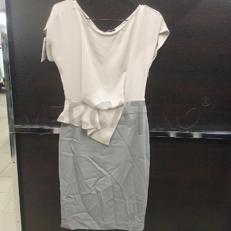 VESTITO DONNA ROSA GRIGIO MAX E CO ACETATO  | Mercatino dell'Usato Benevento 1
