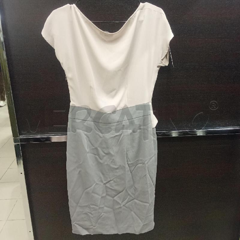 VESTITO DONNA ROSA GRIGIO MAX E CO ACETATO  | Mercatino dell'Usato Benevento 3