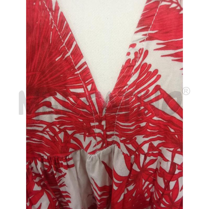 VESTITO DONNA ROSSO BIANCO GIORGIA&JOHNS | Mercatino dell'Usato Benevento 3