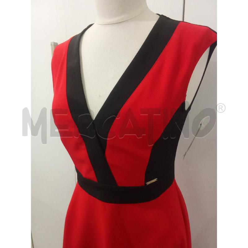 VESTITO DONNA ROSSO E NERO HANNY DEEP | Mercatino dell'Usato Benevento 2