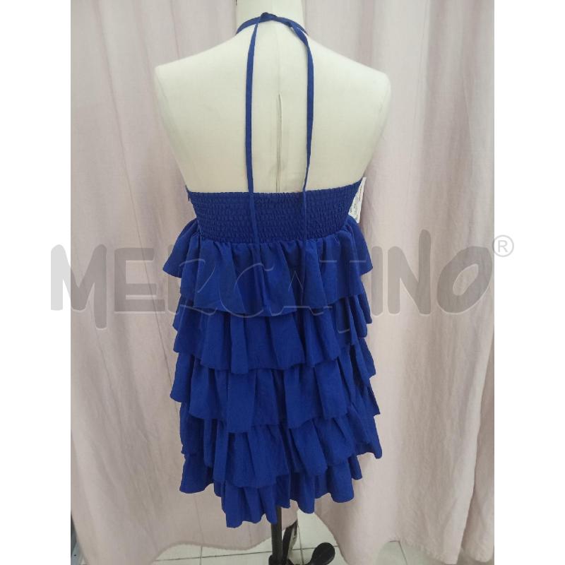 VESTITO DONNA TOP BLU CON BALZE FORNARINA | Mercatino dell'Usato Benevento 2
