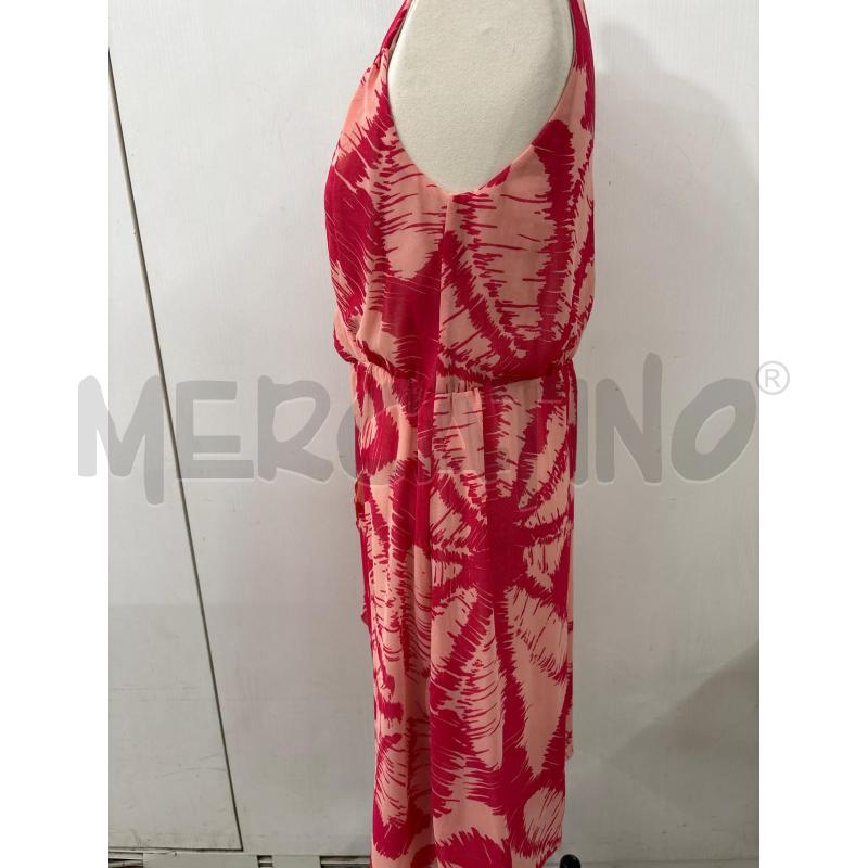 VESTITO DONNA VELATO ROSA E FUCSIA MOTIVI | Mercatino dell'Usato Benevento 2