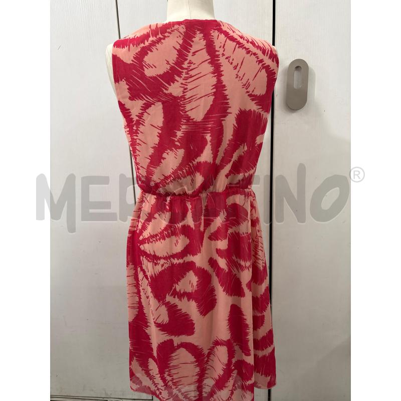 VESTITO DONNA VELATO ROSA E FUCSIA MOTIVI | Mercatino dell'Usato Benevento 3