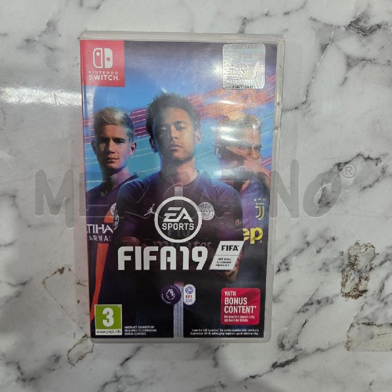 VIDEO GIOCO FIFA 19 X NINTENDO SWITCH | Mercatino dell'Usato Benevento 1