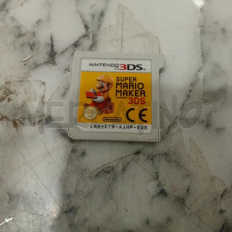 VIDEO GIOCO SUPER MARIO MAKER 3DS  | Mercatino dell'Usato Benevento 4