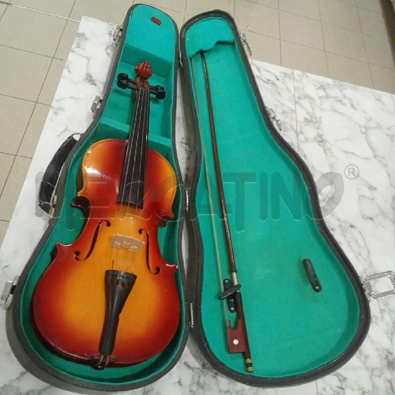 VIOLINO LEGNO MARRONE CHIARO SCURO | Mercatino dell'Usato Benevento 3
