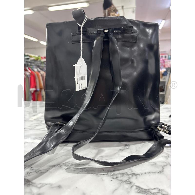 ZAINO DONNA NERO POLLINI CON TASCHE ZIP | Mercatino dell'Usato Benevento 3