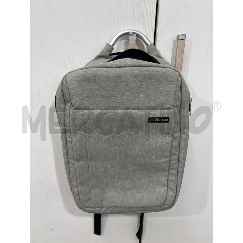 ZAINO PORTAPC GRIGIO KAPPA | Mercatino dell'Usato Benevento 1
