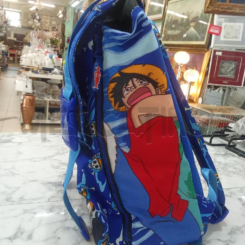 ZAINO SCUOLA BLU ONE PIECE  | Mercatino dell'Usato Benevento 3