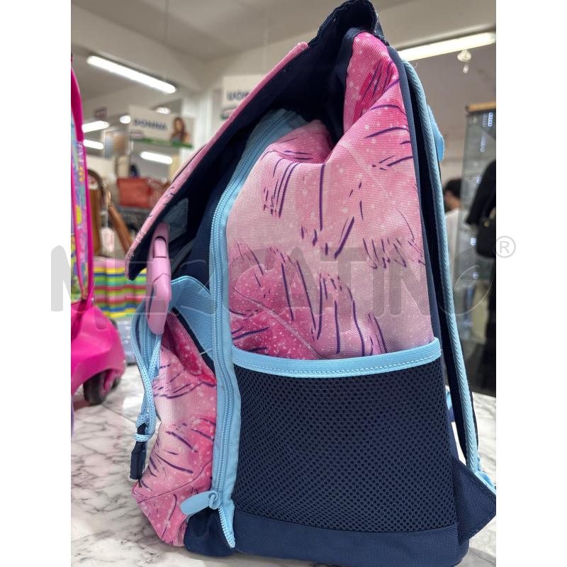 ZAINO SCUOLA DISNEY STITCH BLU ROSA | Mercatino dell'Usato Benevento 4