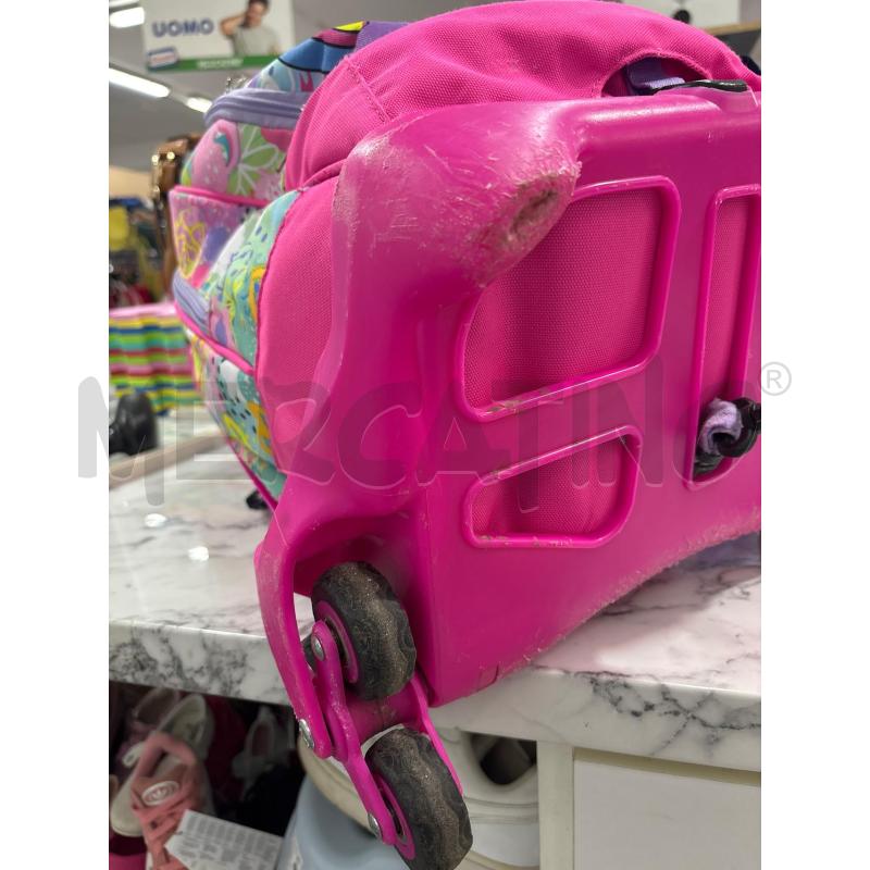 ZAINO SCUOLA ROSA SJ UNICORNI TROLLEY | Mercatino dell'Usato Benevento 4