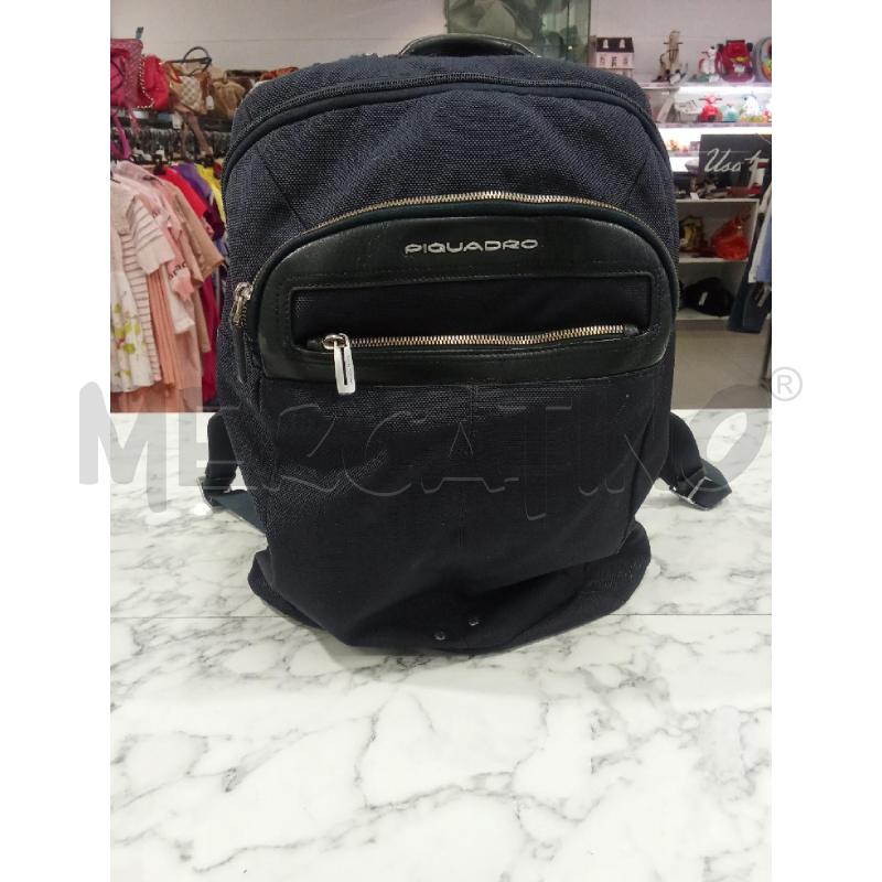 ZAINO UOMO PIQUADRO BLU  | Mercatino dell'Usato Benevento 1