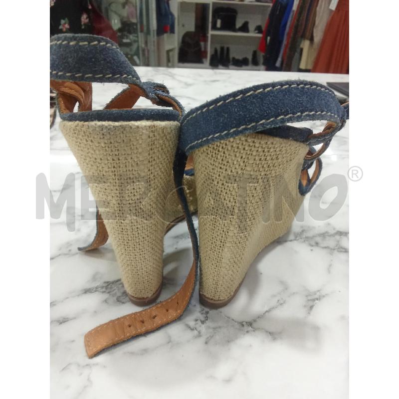 ZEPPA BLU SCAMOSCIATA PARA PAGLIA TINTAUNITA | Mercatino dell'Usato Benevento 3