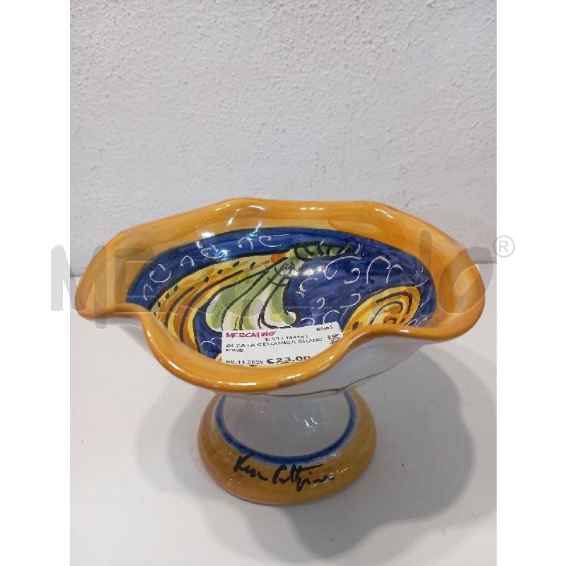 ALZATA CERAMICA ARANCIONE | Mercatino dell'Usato San salvatore telesino 1