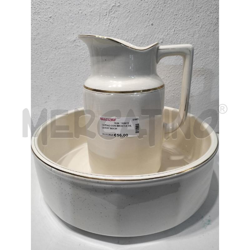 CATINO CON BROCCA VILLEROY BOCH | Mercatino dell'Usato San salvatore telesino 1