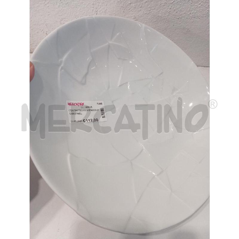 CENTROTAVOLA BIANCO ROSENTHAL | Mercatino dell'Usato San salvatore telesino 2