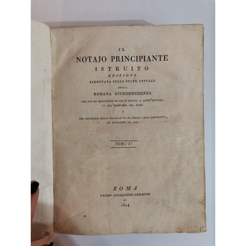 IL NOTAJO PRINCIPIANTE ISTRUITO 1824 | Mercatino dell'Usato San salvatore telesino 3