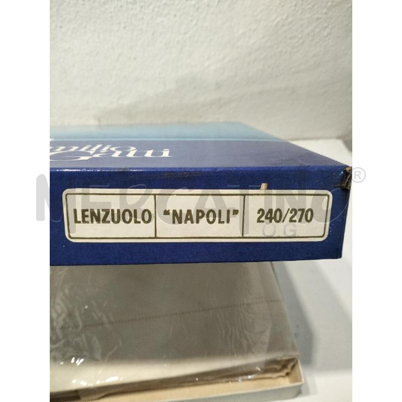 LENZUOLO MATRIMONIALE EMILIO GATTI NAPOLI | Mercatino dell'Usato San salvatore telesino 2