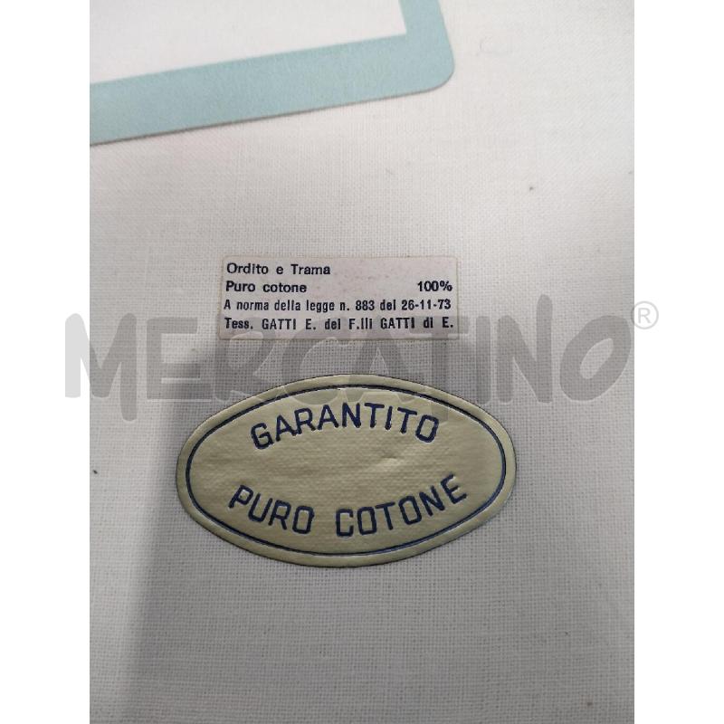LENZUOLO MATRIMONIALE EMILIO GATTI TELA | Mercatino dell'Usato San salvatore telesino 2