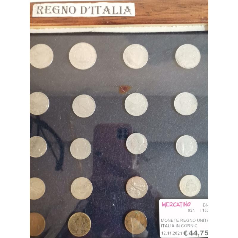 MONETE REGNO UNITA D'ITALIA IN CORNICE | Mercatino dell'Usato San salvatore telesino 2