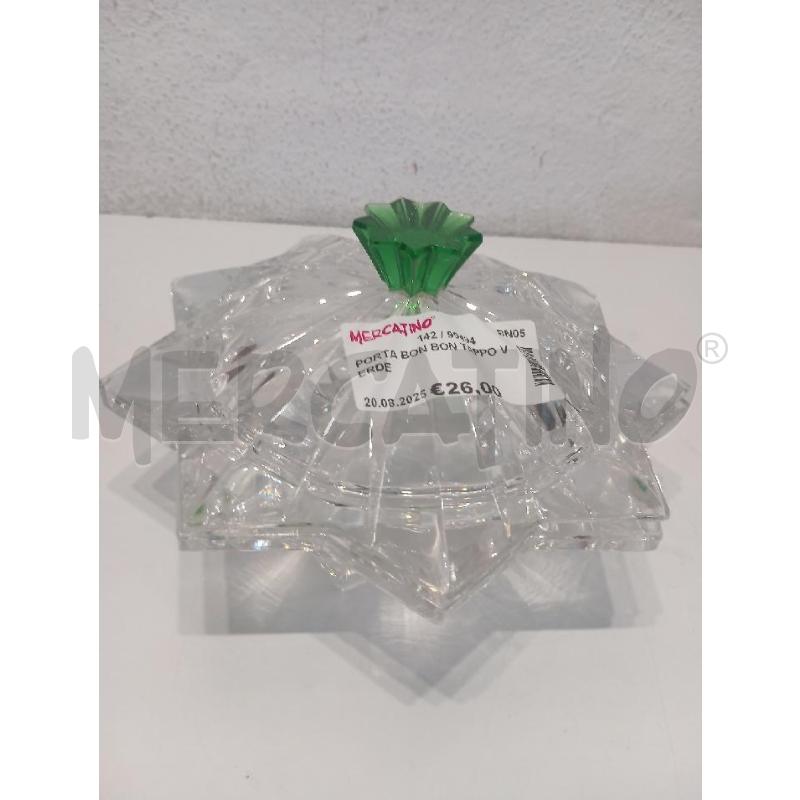 PORTA BON BON TAPPO VERDE | Mercatino dell'Usato San salvatore telesino 1