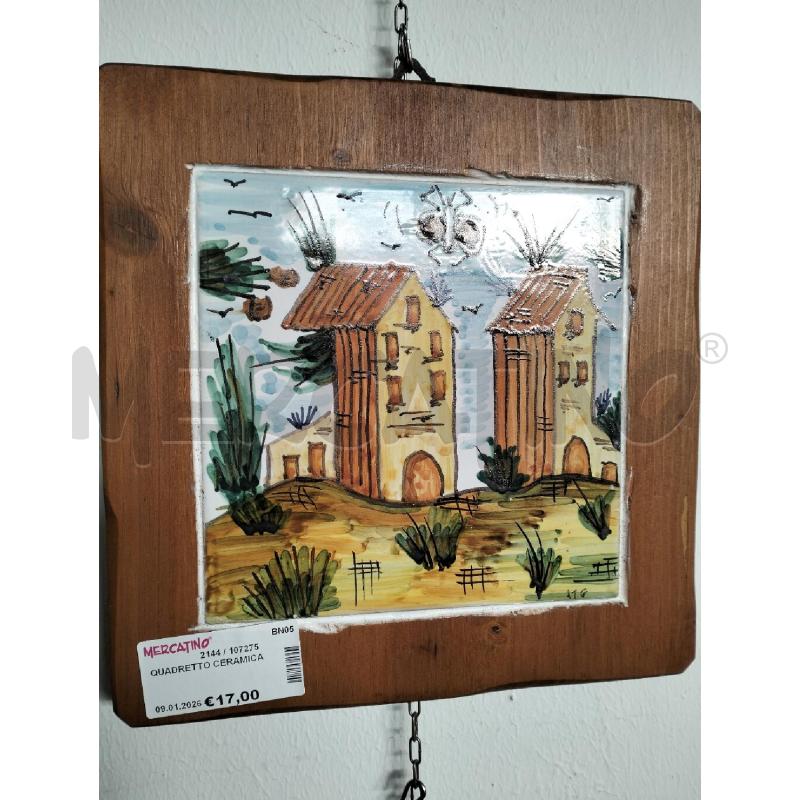 QUADRETTO CERAMICA | Mercatino dell'Usato San salvatore telesino 1