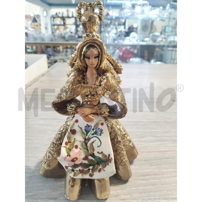 STATUETTA DONNA SARDA | Mercatino dell'Usato San salvatore telesino 1