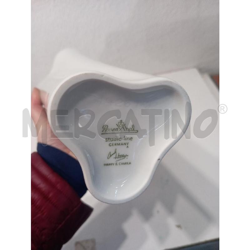 VASO BIANCO ROSENTHAL 32CM | Mercatino dell'Usato San salvatore telesino 3