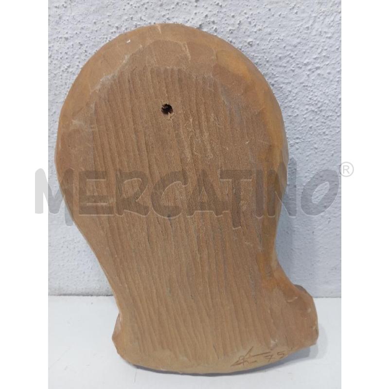 VOLTO DONNA LEGNO | Mercatino dell'Usato San salvatore telesino 2